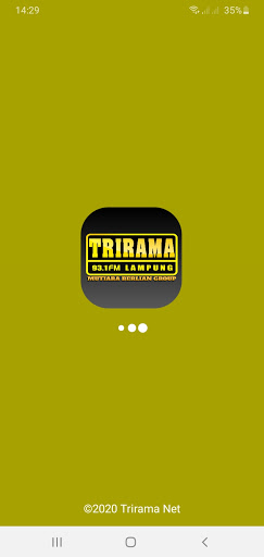 Android application TRIRAMA FM NET screenshort