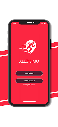 Android application Allo Simo screenshort