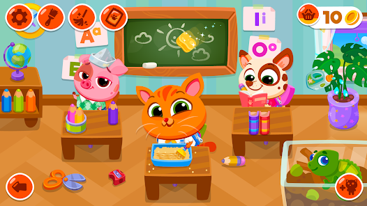 JOGO DO GATINHO FOFINHO - BUBBU SCHOOL - JOGO DE CACHORRINHO - AMOSTRA  GAMES 