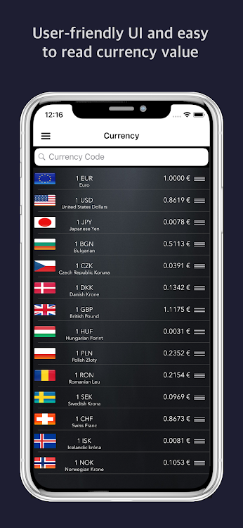 Currency Converter : Live Rate - 1.2 - (Android)