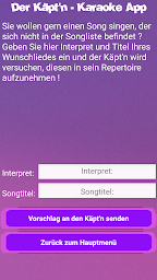 Der Käpt'n - Karaoke App