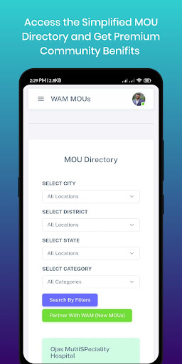 WAM Screen 3