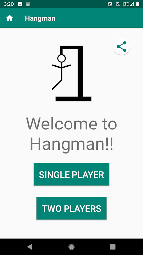 Android application Hangman Vocab Builder screenshort