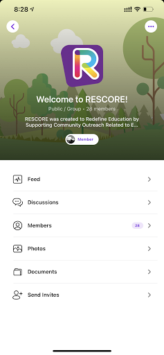 RESCORE Connect Screen 2