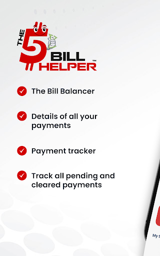 Android application 5 Bill Helper screenshort