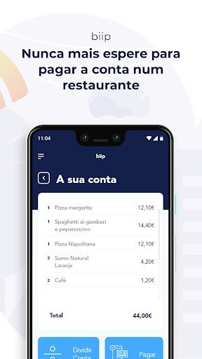 Android application biip screenshort