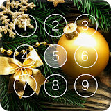 Christmas Tree Balls Screen Lock icon