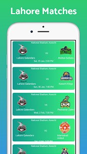 PSL 2022 Schedule And Teams APK Latest (V1.3) APP For Android 5