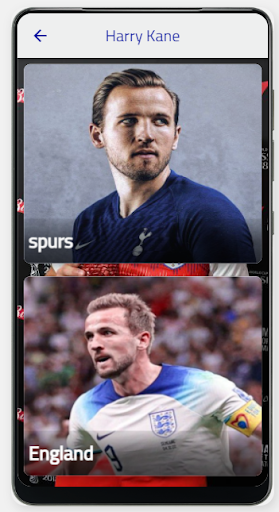 Android application Harry Kane Wallpapers screenshort