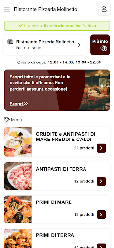 Molinetto Ristorante Screen 2
