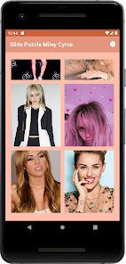 Captura 13 Slide Puzzle Miley Cyrus android