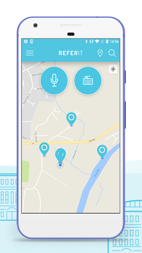 Android application REFERIT screenshort