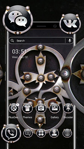 Android application Antique Lock Theme screenshort