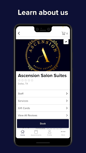 Ascension Salon Suites Screen 2