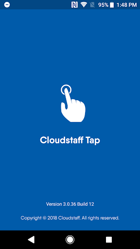 Android application Cloudstaff Tap screenshort