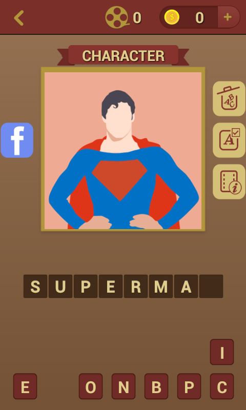 Android application Guess The Movie & Character screenshort