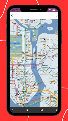 Map of NYC Subway 2023のおすすめ画像3