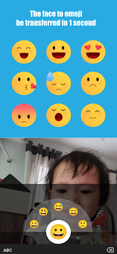 Android application FaceEmoji Keyboard screenshort