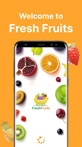 Android application Fresh Fruits - Online Shopping screenshort