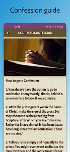 Confession guide