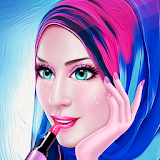 Hijab Fashion Doll Makeup icon