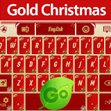 GO Keyboard Gold Christmas icon