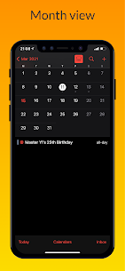 iCalendar MOD APK- Calendar iOS style [Pro Unlocked] 2