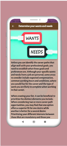 How To Research Career Paths Screen 2