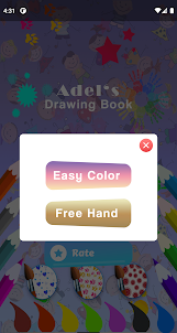 Adel's Drawing & Coloring Book