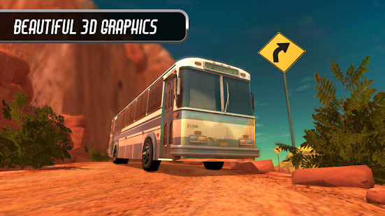 Coach bus driving simulator 3D 1.2.2 screenshots 2