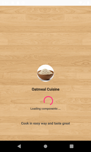 Android application Oatmeal Cuisine: health recipe screenshort