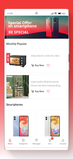 Uni Dar Shopping Screen 3