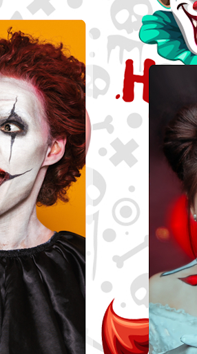 Scary Clown Face Photo Editor Screen 3