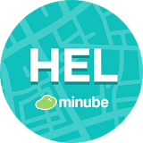 Helsinki Travel Guide in English with map icon