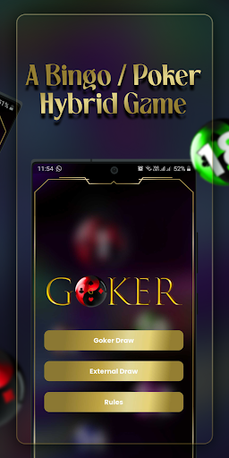 The Goker App Screen 2