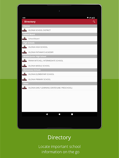 Vilonia School District Screen 2