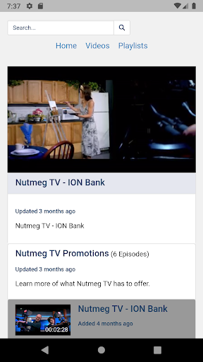Nutmeg TV Screen 2