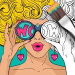 Cover Image of Download Girls Coloring Book  APK