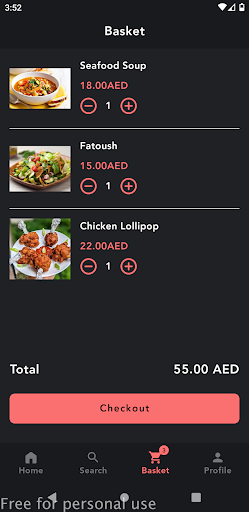 Food Basket Restaurant Screen 3