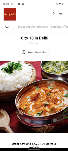 Android application 10 to 10 in Delhi screenshort
