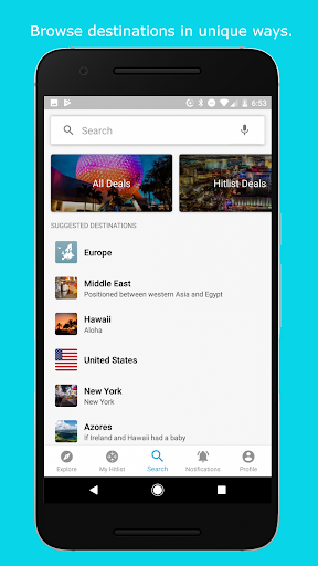 Hitlist- Find Cheap Flights  Airline Ticket Deals