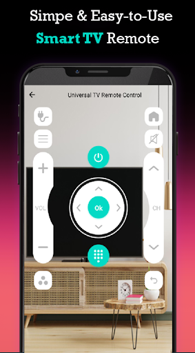 Android application Universal TV Remote Control screenshort