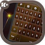 Brown Keyboard icon