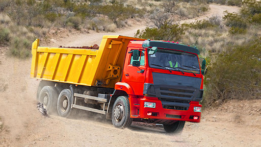 Android application Offroad Dumper Truck Simulator screenshort