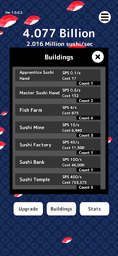 Sushi Idle - Addictive Clicker screenshot 3
