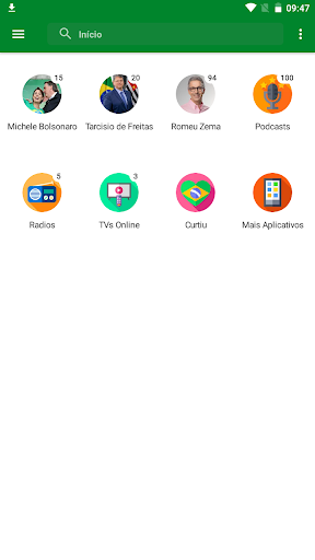 Android application PatriotaApp screenshort