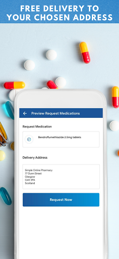 Simple NHS Prescriptions | Sim Screen 3