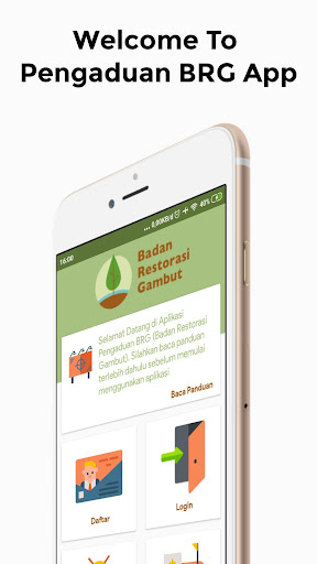 Android application DUKMAS BRGM screenshort