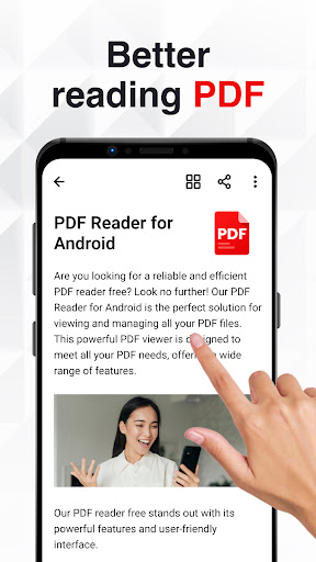 PDF Reader App, PDF Viewer Screen 2