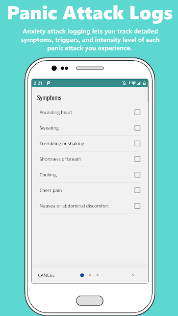 Screenshot 4 Anxiety Tracker - Stress and Anxiety Log android